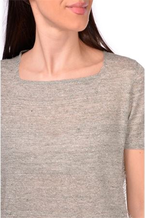 T-SHIRT IN MAGLIA SCOLLO QUADRO PAOLO FIORILLO CAPRI | Pull | 5725024848418